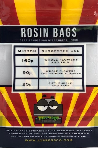 rosin press bag