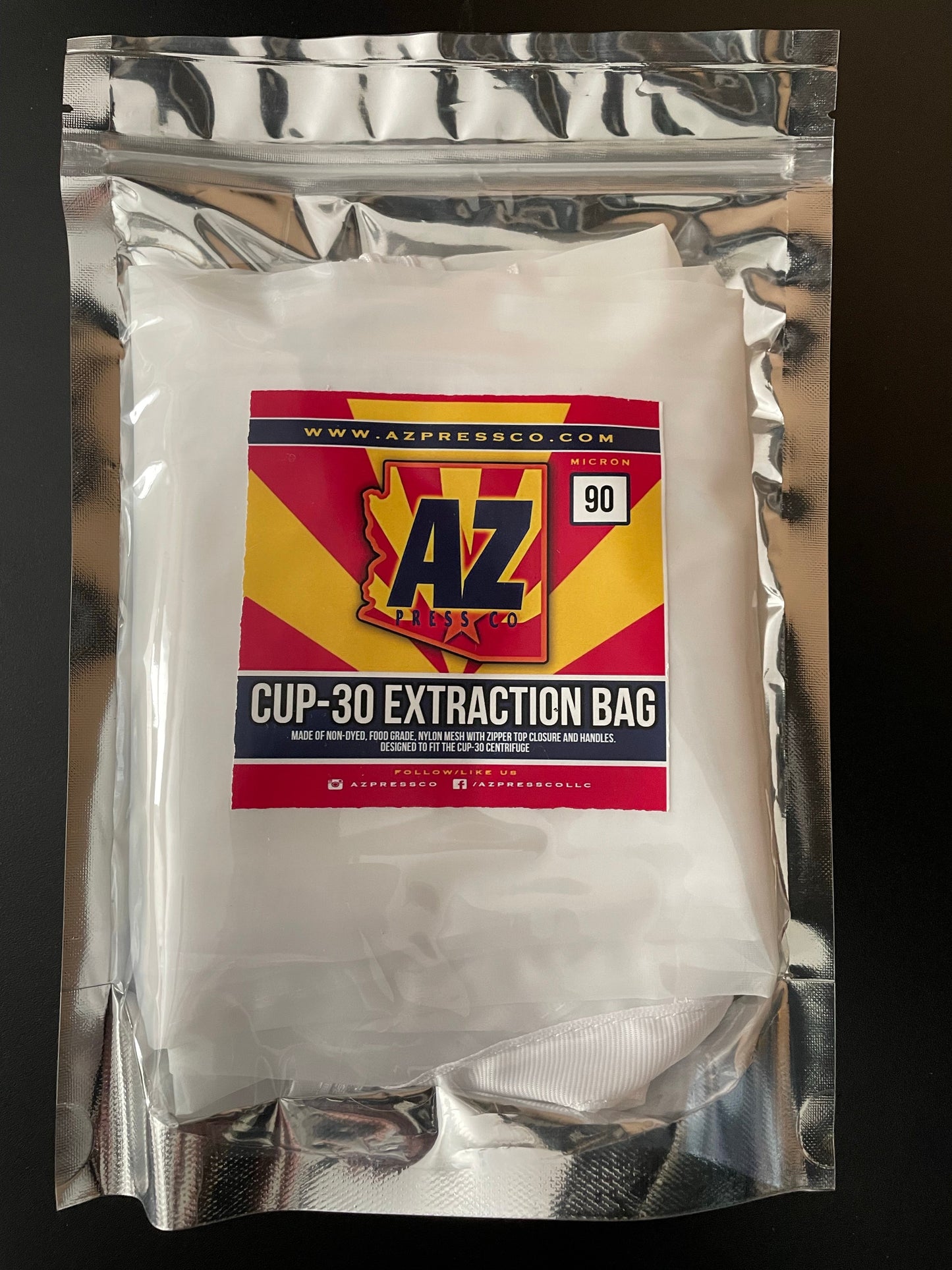 cup30 extraction bag