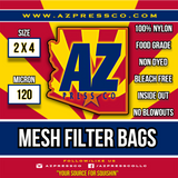 120u - 2 x 4 Mesh Filter Bags