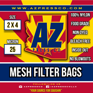 25u - 2 x 4 Mesh Filter Bags