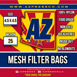 25u - 4.5 x 4.5 Mesh Filter Bags